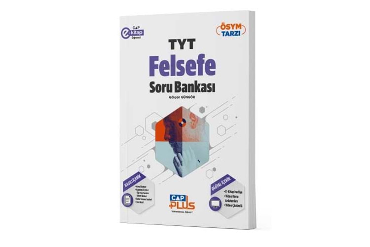 Çap Yayınları TYT Plus Felsefe Soru Bankası 2023