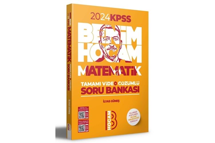 Benim Hocam Yayınları KPSS Matematik Tamamı Çözümlü Soru Bankası 2023