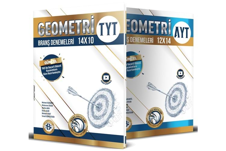 Bilgi Sarmal Yayınları TYT AYT Geometri 12 x 14 Branş Denemeleri 2023