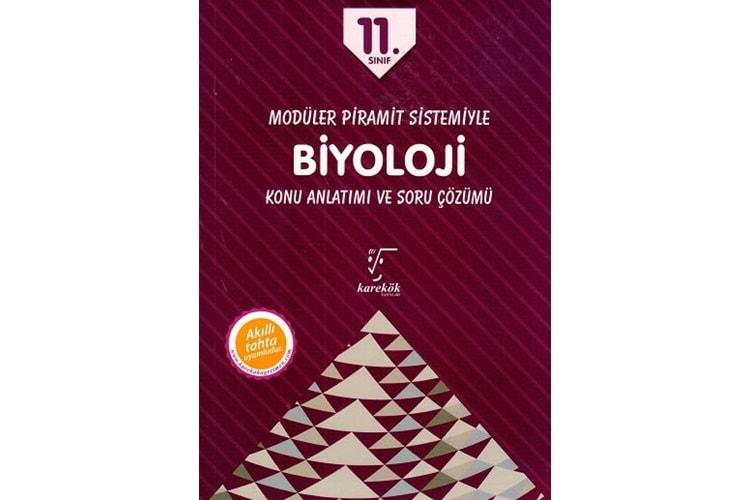 Karekök Yayınları 11. Sınıf Biyoloji Konu Anlatımı ve Soru Çözümü