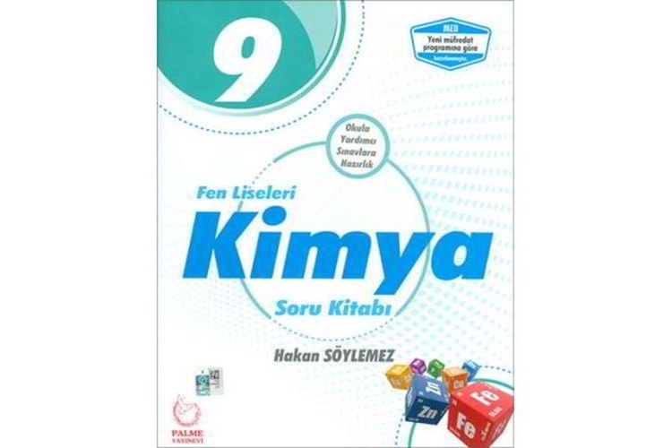 Palme Yayınları 9. Sınıf Fen Liseleri Kimya Soru Kitabı