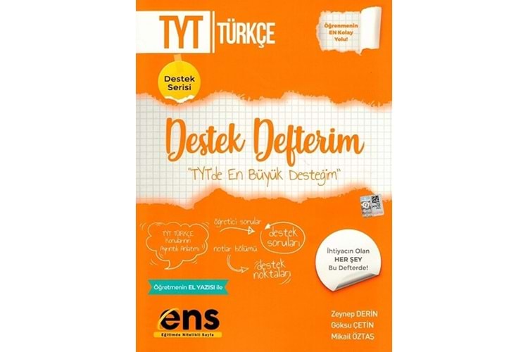 ENS Yayıncılık TYT Türkçe Destek Defterim