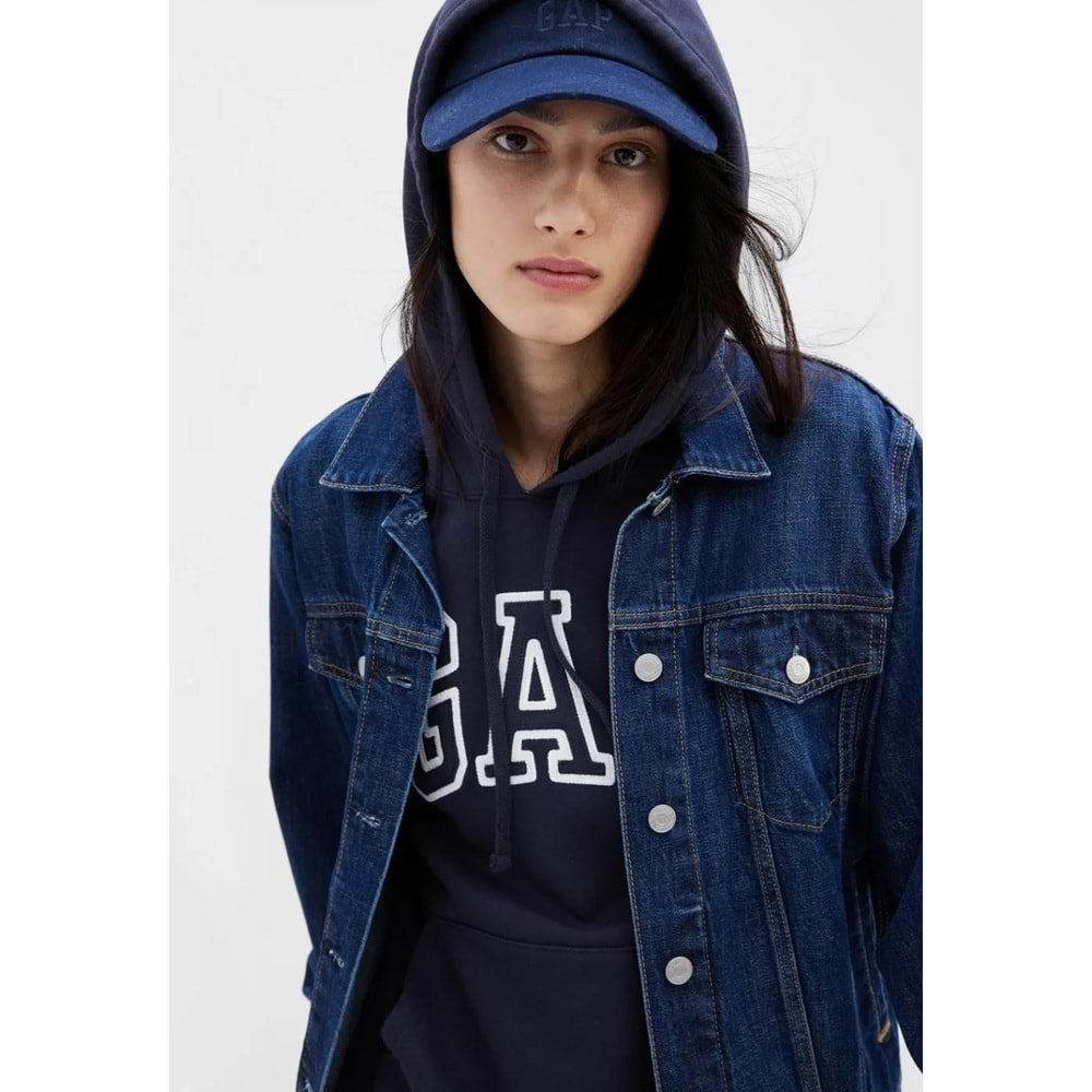 Gap V-Gap Herıtage Po Hd - 463506006 Hoodie Kapüşonlu Kadın Sweatshirt