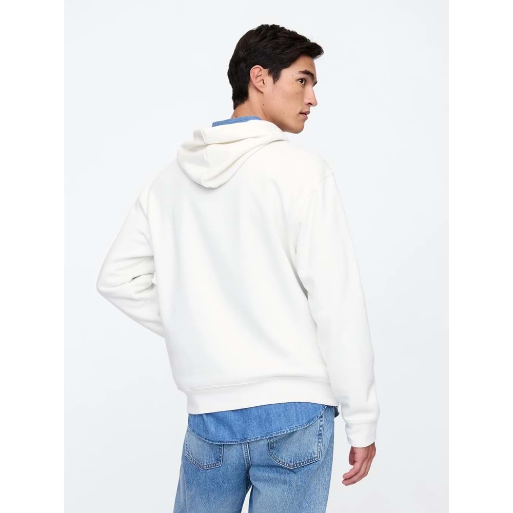Gap V-Heritage Gap Logo SNL 674148 Erkek Kapüşonlu Sweatshirt