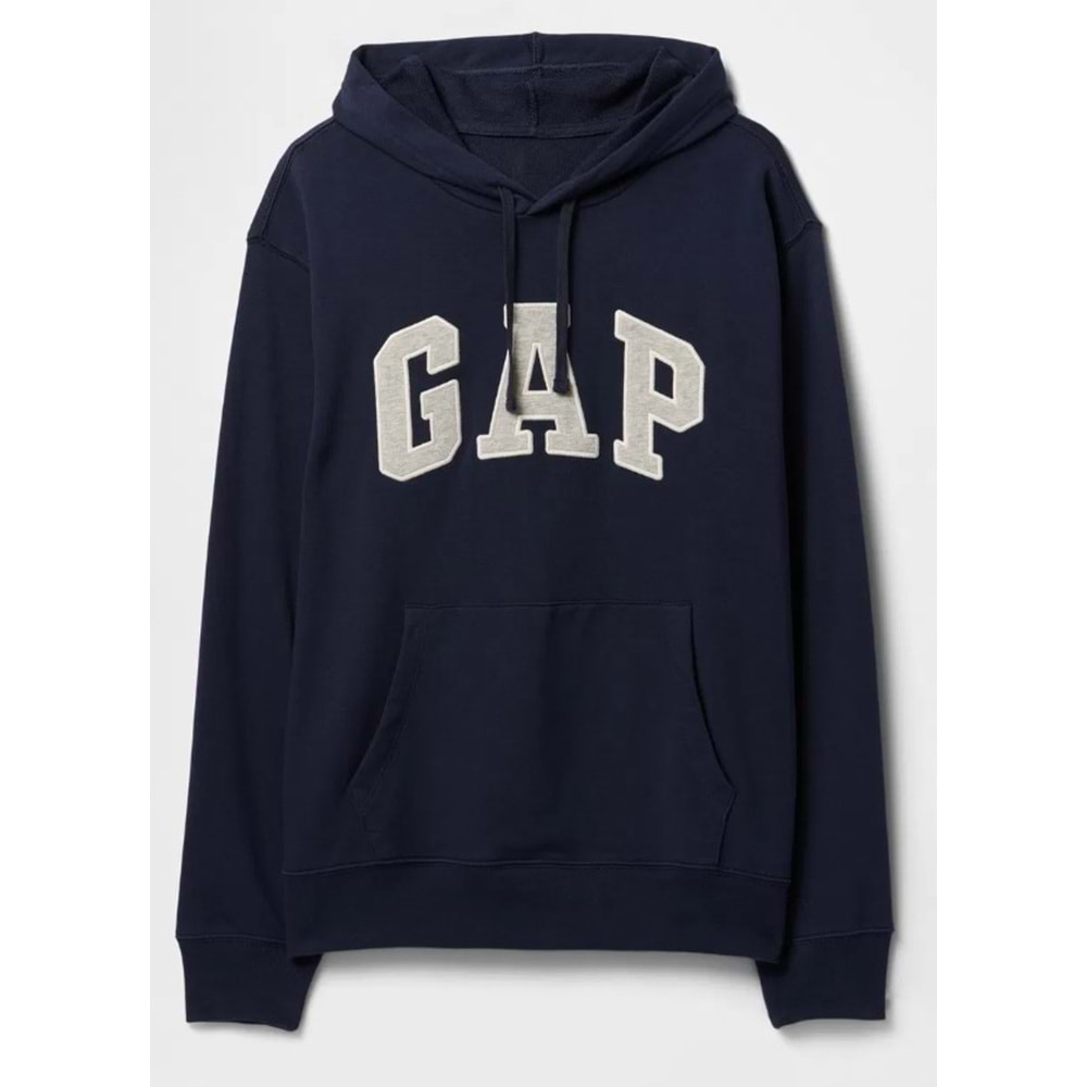 Gap V-Frch Ft Herıtage Logo Po - 868453007 Erkek Kapüşonlu Sweatshirt