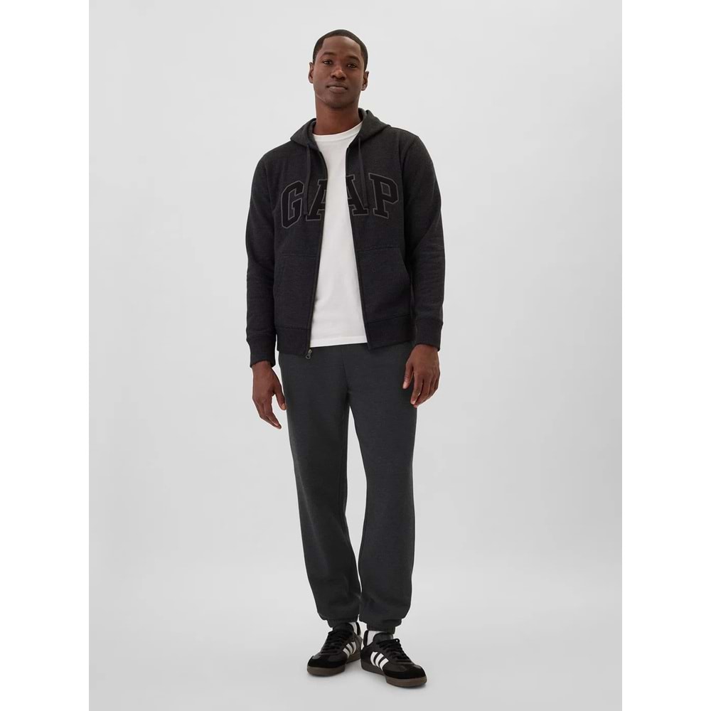 Gap V-Herıtage 500382 Logo Gap Logo Fleece Jogger Fransız Havlu Kumaş Erkek Eşofman Altı