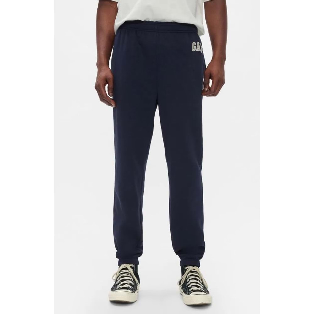Gap V-Herıtage 500382 Logo Gap Logo Fleece Jogger Fransız Havlu Kumaş Erkek Eşofman Altı