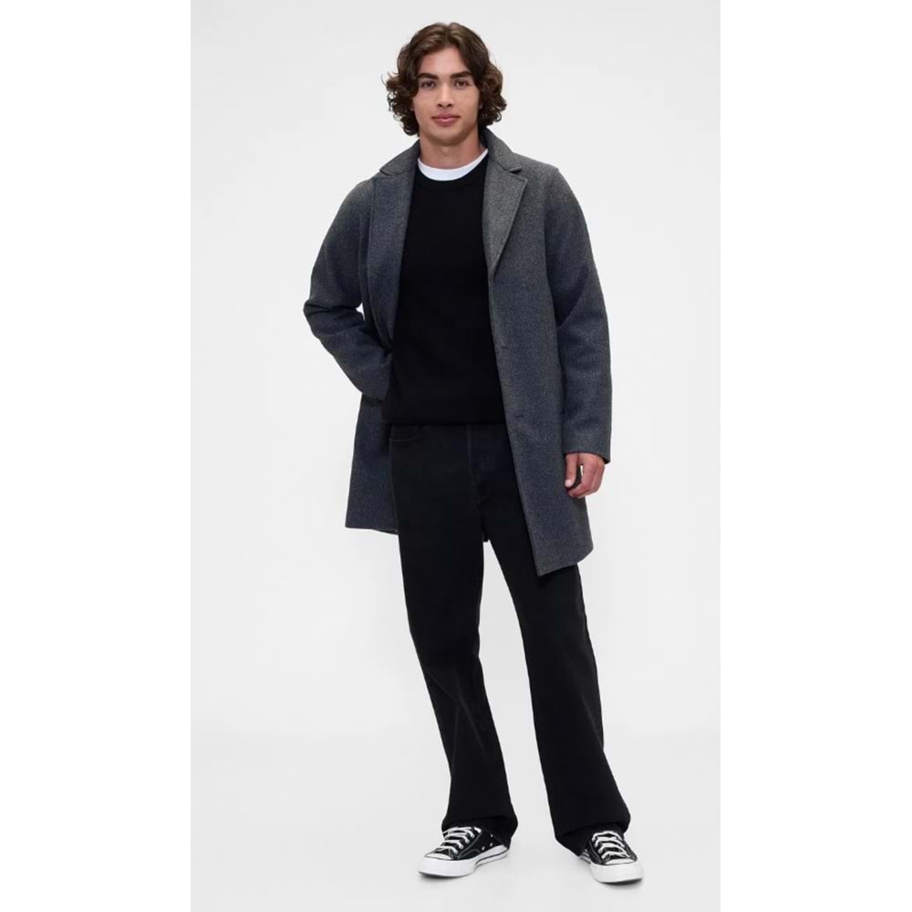 Gap V-Top Coat 791204 Relaxed Palto Palto Trençkaşe Erkek Ceket