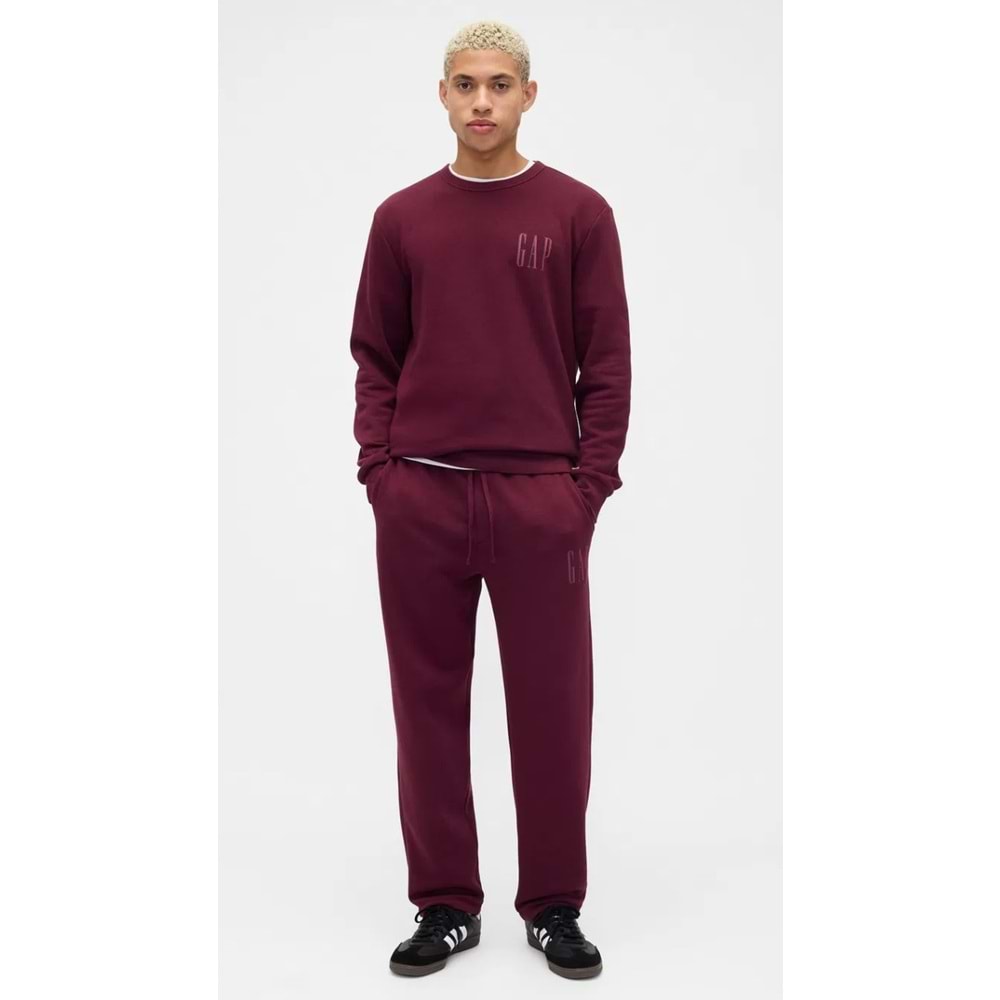 Gap 645634 Gap Logo Fleece Sweatshirt Erkek Sweatshirt