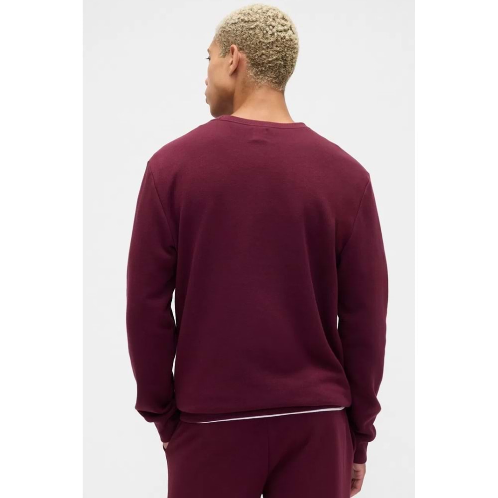 Gap 645634 Gap Logo Fleece Sweatshirt Erkek Sweatshirt