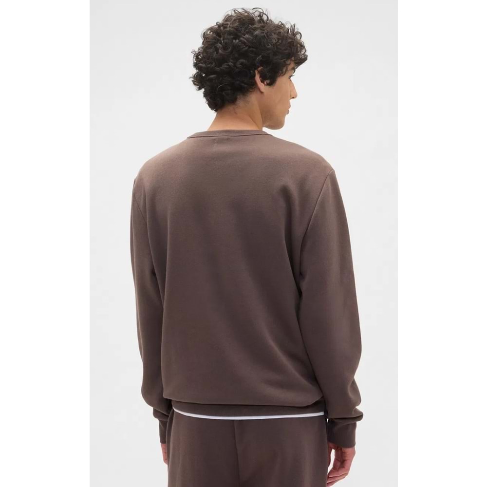 Gap 645634 Gap Logo Fleece Sweatshirt Erkek Sweatshirt