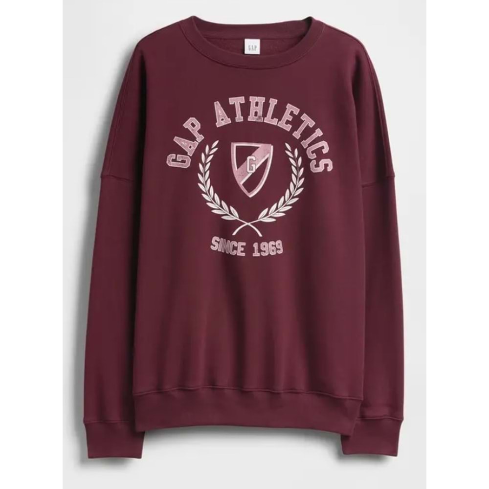 Gap 800457 Oversized Gap Grafik Sweatshirt Kadın Sweatshirt