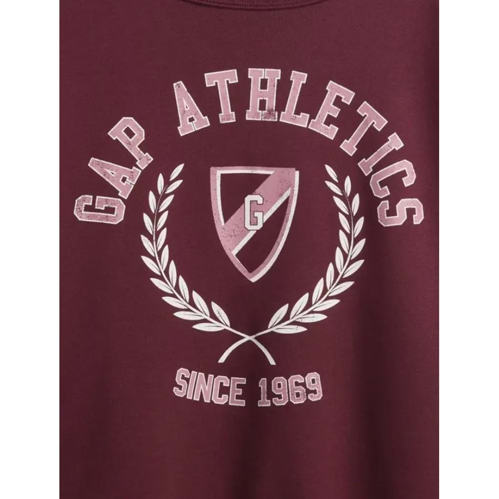Gap 800457 Oversized Gap Grafik Sweatshirt Kadın Sweatshirt