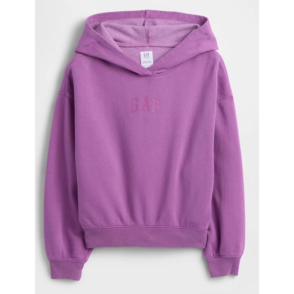 Gap 862110 Gap Logo Baskılı Kapüşonlu Çocuk Sweatshirt