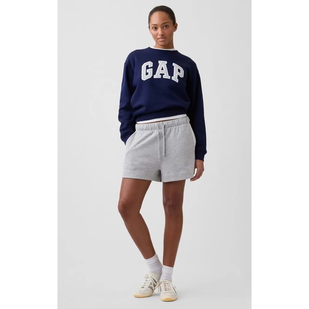 Gap V-Gap Herıtage Crew 886092 Hoodie Kadın Sweatshirt