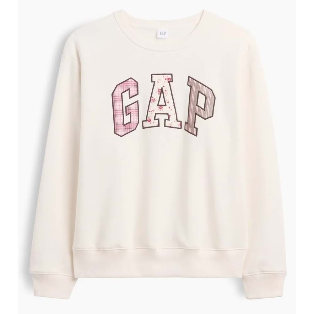 Gap V-Gap Herıtage Crew 886092 Hoodie Kadın Sweatshirt