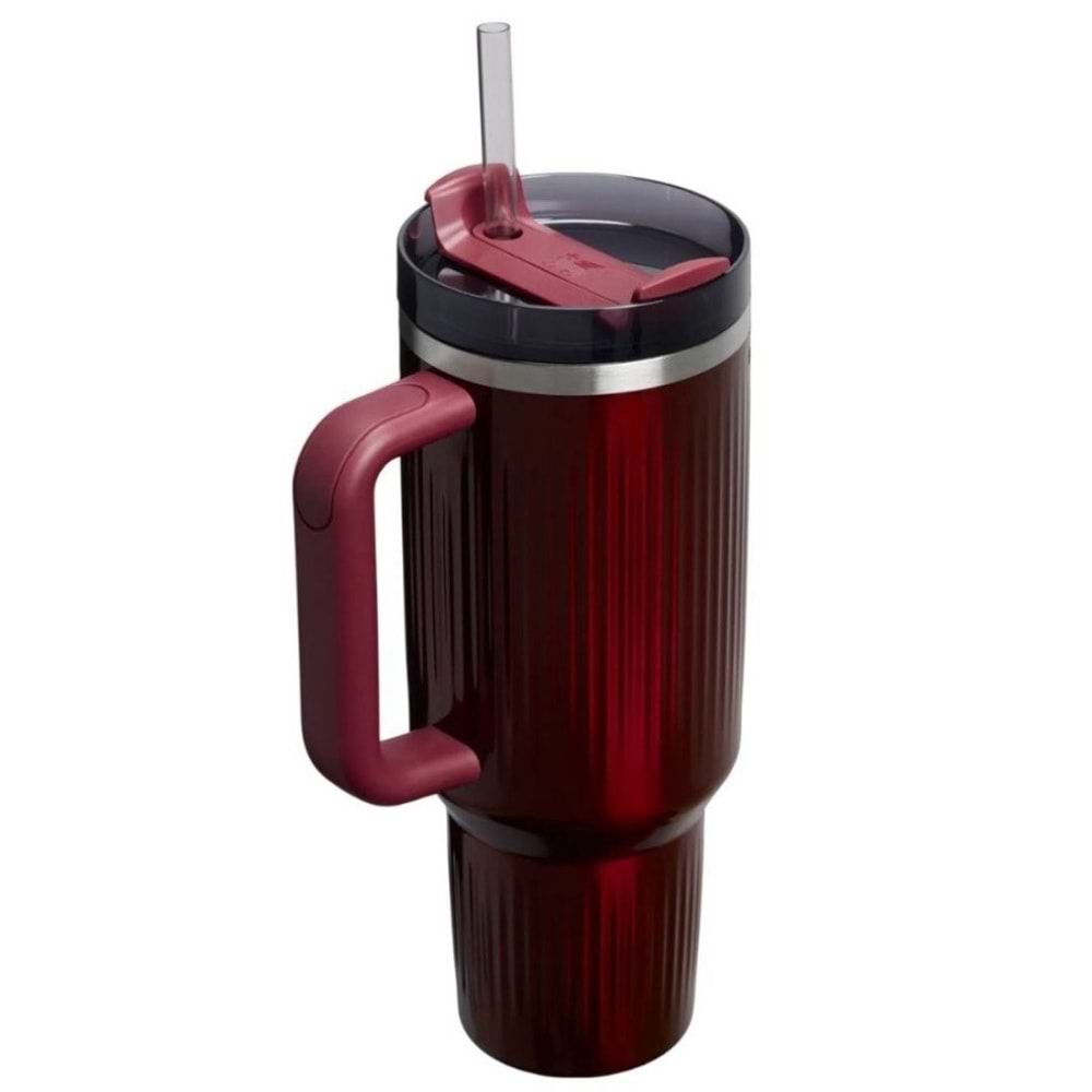 Stanley Quencher® H2.0 Fluted Tumbler Pipetli Termos Bardak 1,18L Pipetli Matara