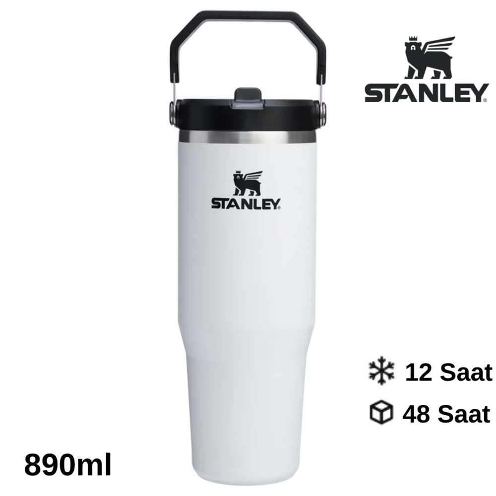 Stanley The IceFlow Flip Straw Pipetli Termos Bardak 0.89 LT Matara