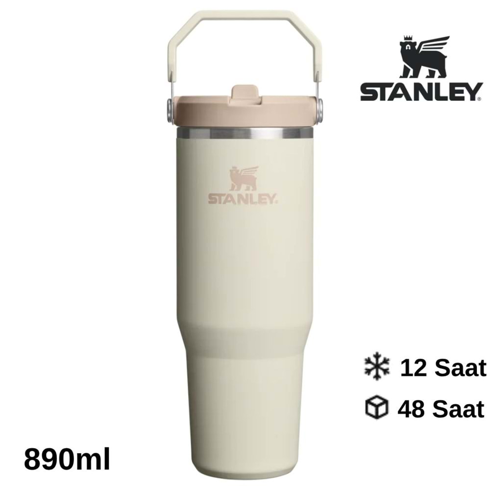 Stanley The IceFlow Flip Straw Pipetli Termos Bardak 0.89 LT Matara