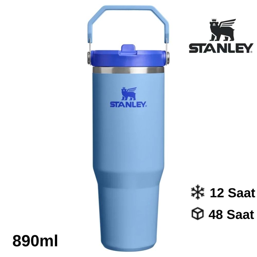 Stanley The IceFlow Flip Straw Pipetli Termos Bardak 0.89 LT Matara