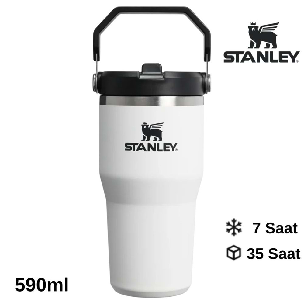 Stanley The IceFlow Flip Straw Pipetli Termos Bardak 0.59 LT Matara