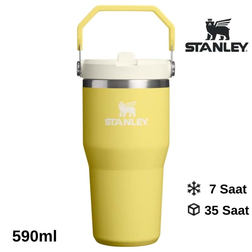Stanley The IceFlow Flip Straw Pipetli Termos Bardak 0.59 LT Matara