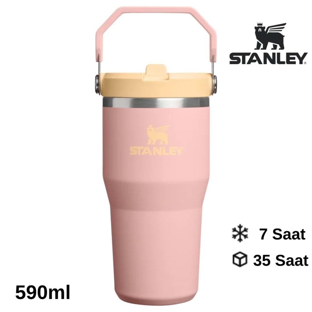 Stanley The IceFlow Flip Straw Pipetli Termos Bardak 0.59 LT Matara