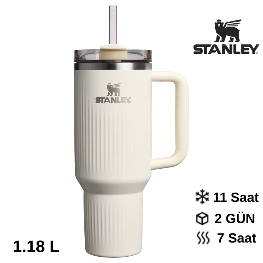 Stanley Quencher® H2.0 Fluted Tumbler Pipetli Termos Bardak 1,18L Pipetli Matara