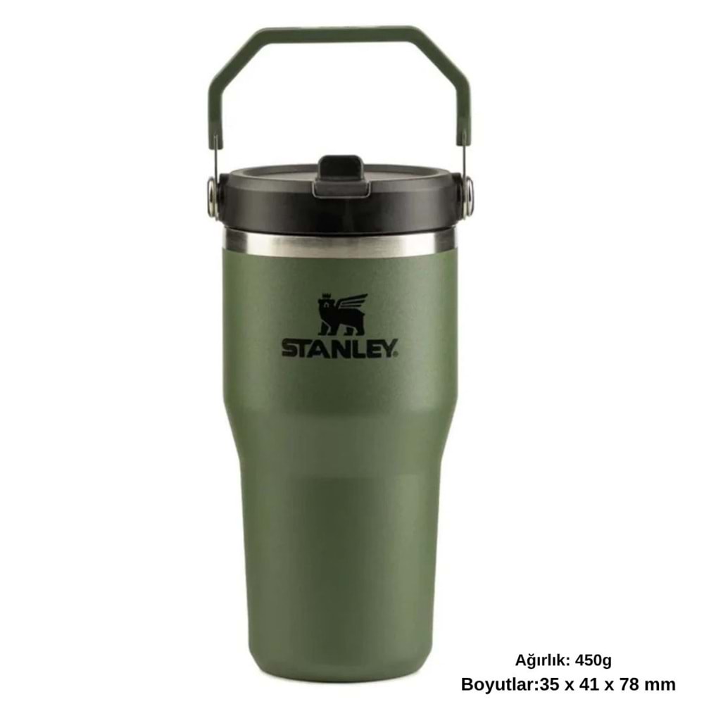 Stanley The IceFlow Flip Straw Pipetli Termos Bardak 0.59 LT Matara