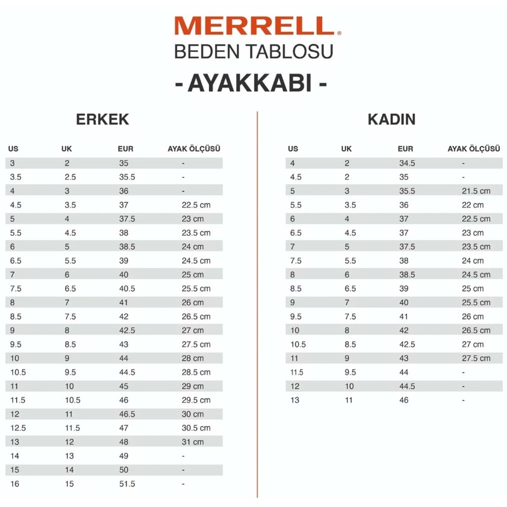 Merrell Agility Peak 6 J00005074 Unisex Spor Ayakkabı