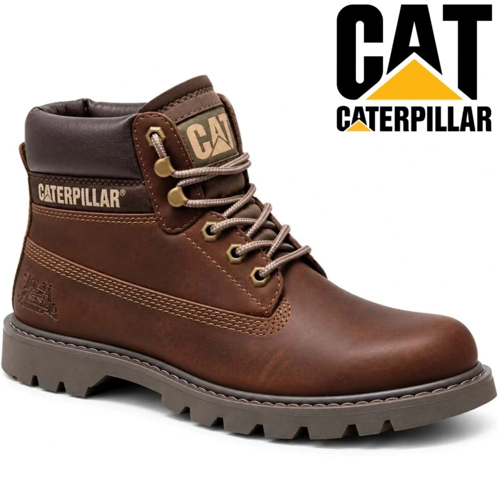 Caterpillar Colorado 2.0 Tractor Hakiki Deri Unisex Bot