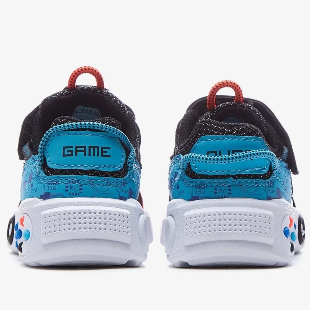 Skechers Lil Gametronix 402262N-BKMT Ortopedik Çocuk Spor Ayakkabı
