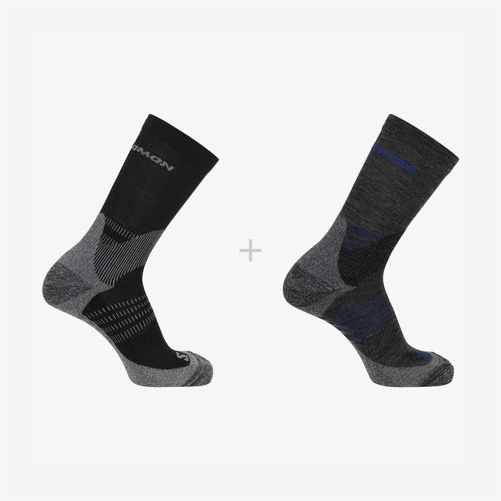 Salomon LC2083200 X Ultra Access Crew 2 Pack 2 Parça-Adet Unisex Çorap