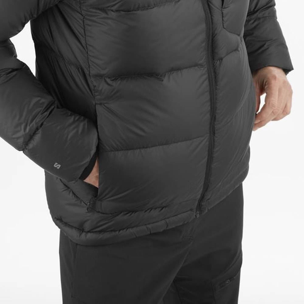 Salomon LC2361000 Outline Down Hooded 800 Dolum Kaz Tüyü Erkek Mont