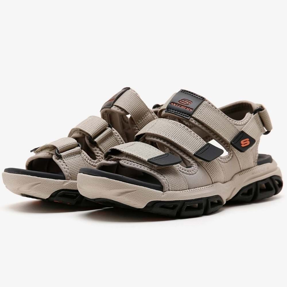 Skechers Atlan-Bodie 210444-TAN Ortopedik Erkek Sandalet