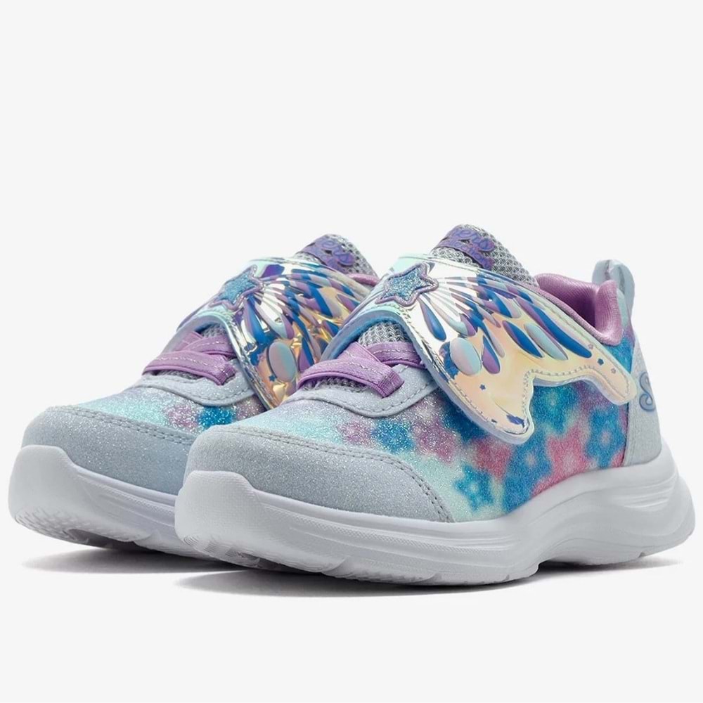 Skechers Glimmer Kicks-Magical Wings 303260N-LBLV Işıklı Ortopedik Çocuk Spor Ayakkabı