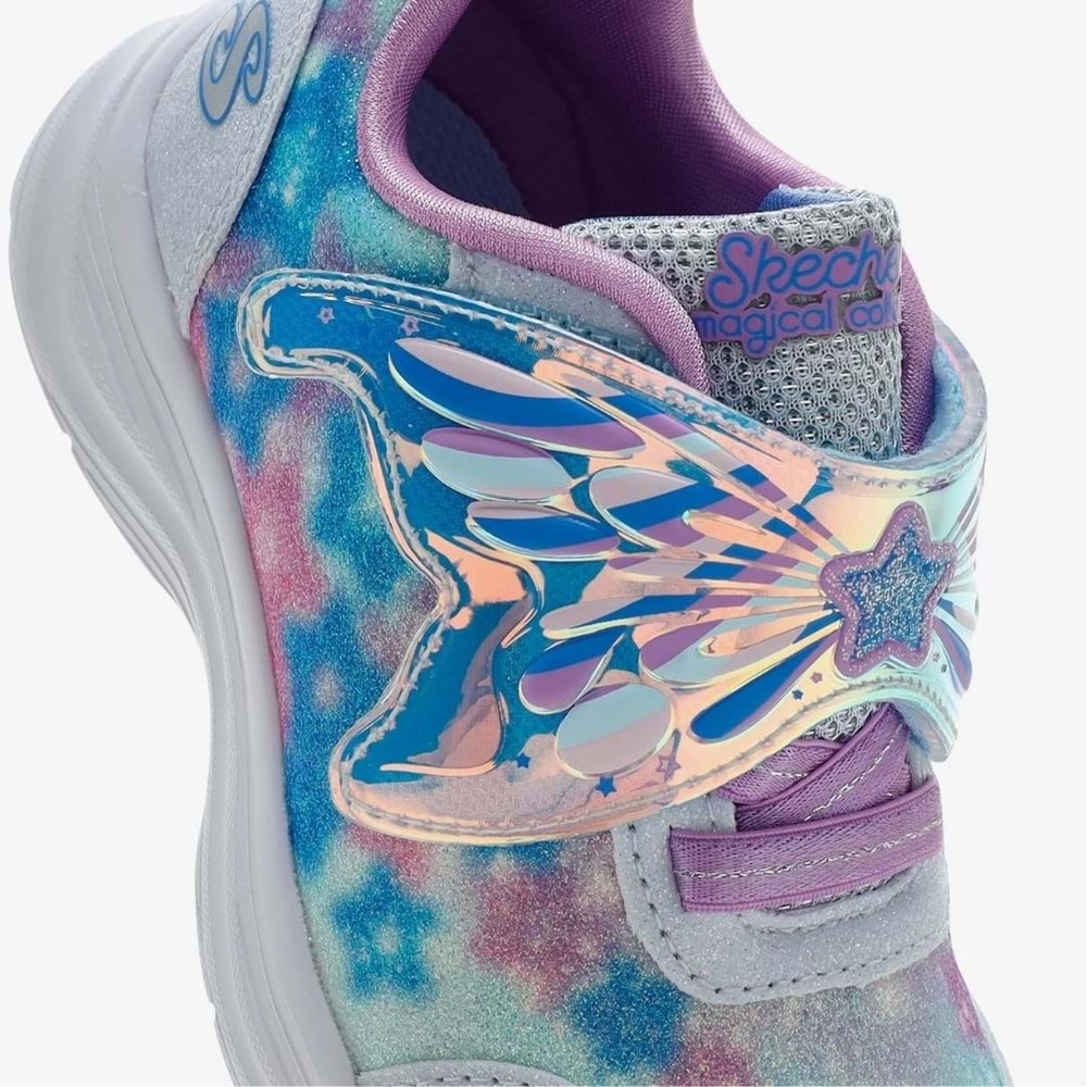Skechers Glimmer Kicks-Magical Wings 303260N-LBLV Işıklı Ortopedik Çocuk Spor Ayakkabı