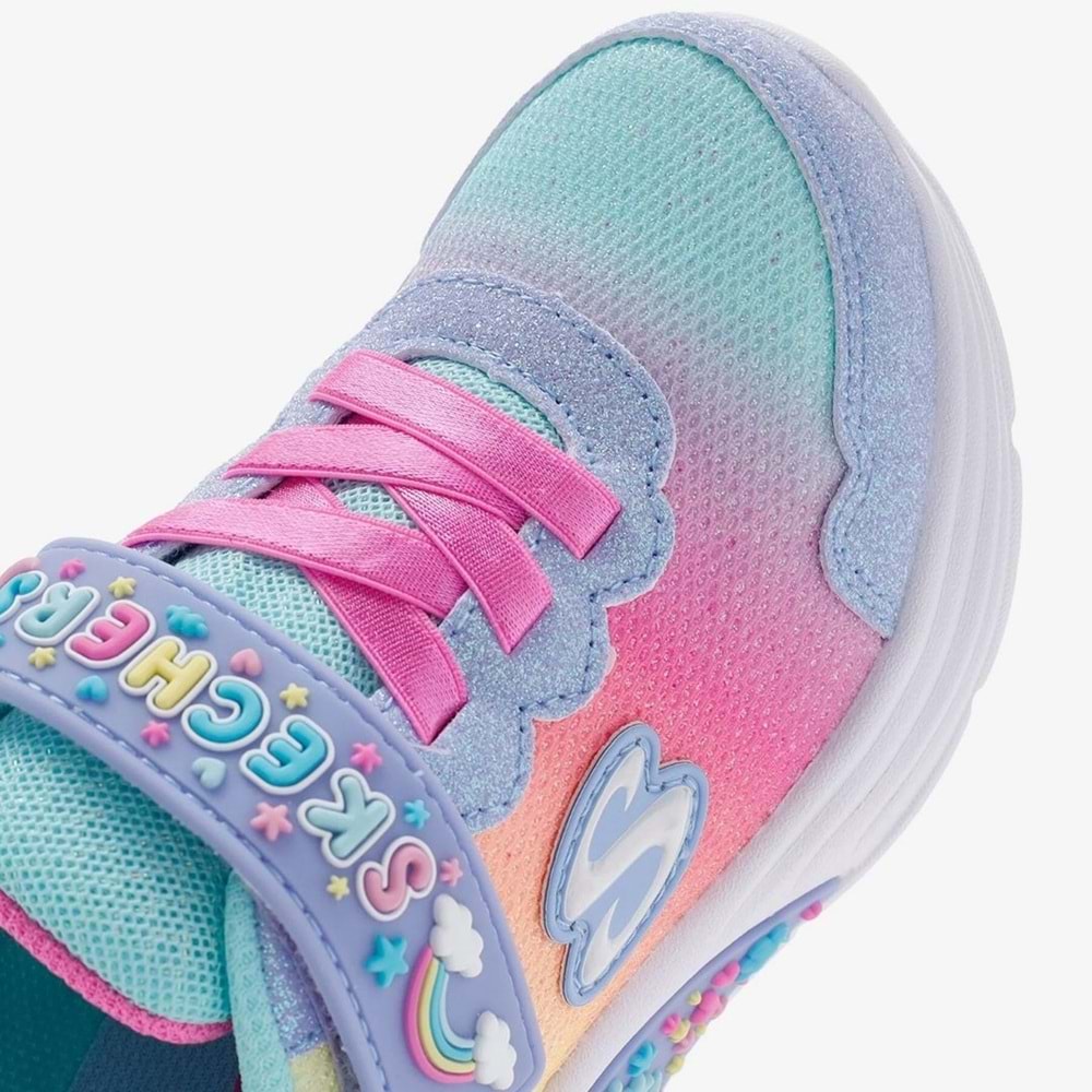 Skechers My Dreamers 303157N-LBMT Işıklı Ortopedik Çocuk Spor Ayakkabı
