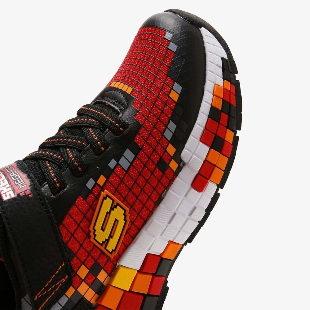 Skechers Megacraft 3.0 402182L-BKRD Ortopedik Çocuk Spor Ayakkabı