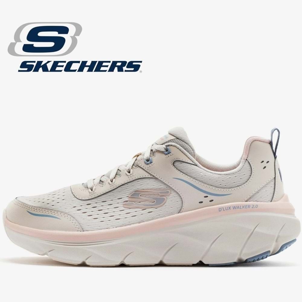 Skechers D'lux Walker 2.0 Daisy Doll 150093-NTMT Unisex Spor Ayakkabı