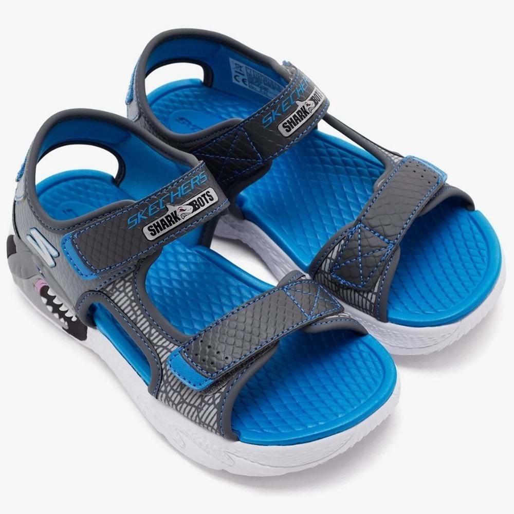 Skechers S-lights: Creature-splash 400614L-CCBL Işıklı Ortopedik Çocuk Sandalet