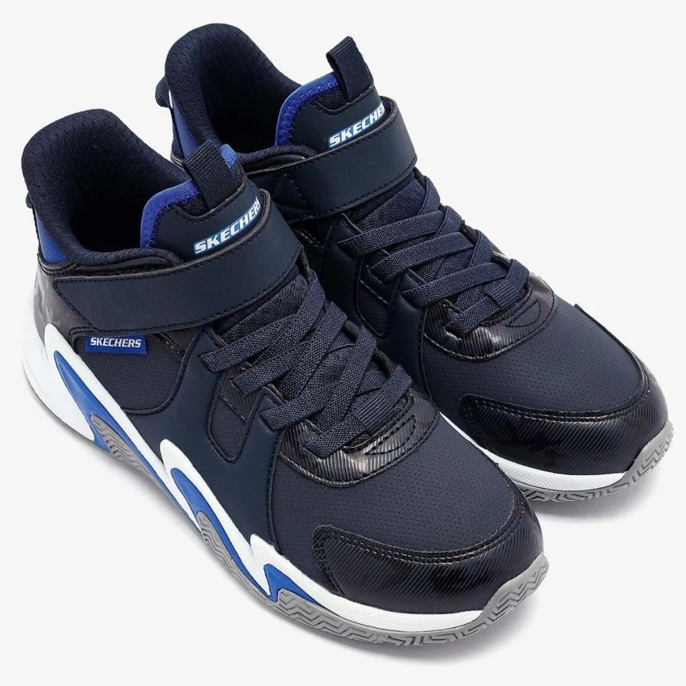 Skechers Skech-Flow 405287L-NVBL Ortopedik Basketbol Çocuk Spor Ayakkabı