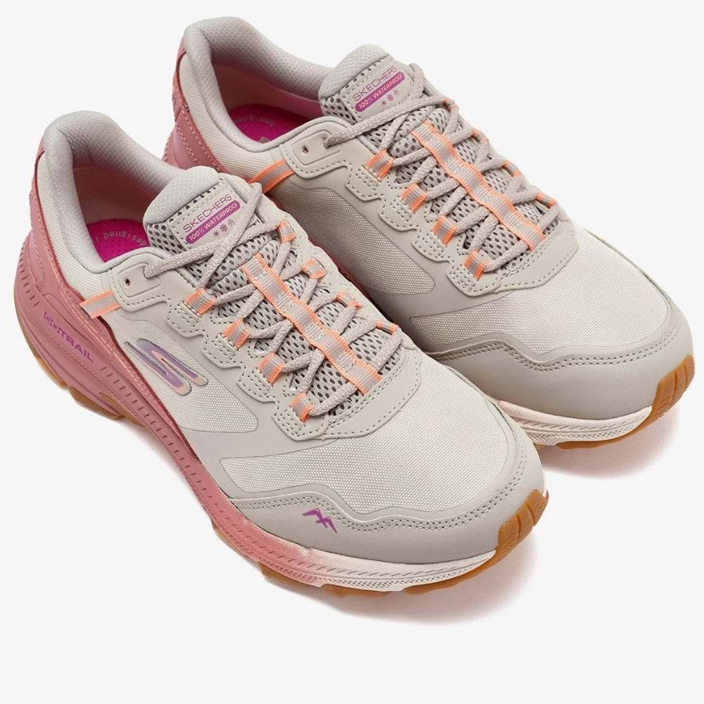 Skechers Go Run Trail Altitude 2.0 Pine Ridge 129526-NTPK Waterproof Unisex Spor Ayakkabı
