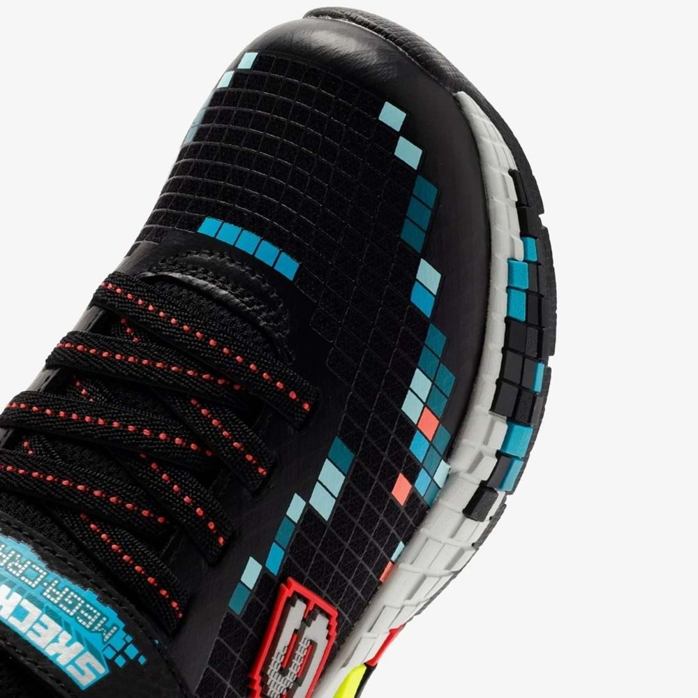 Skechers Megacraft 3.0 402182L-BKMT Ortopedik Çocuk Spor Ayakkabı