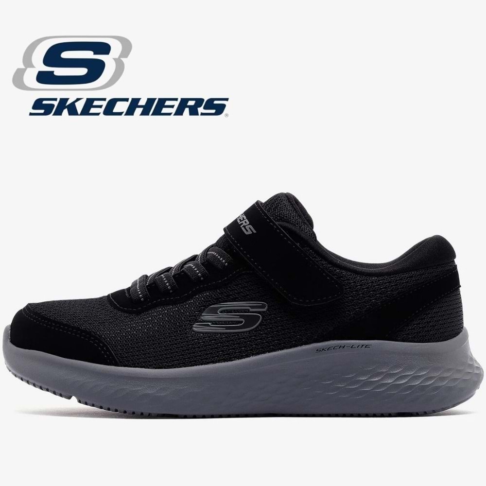 Skechers Skech-lite Pro Sprint Surge 404015L-BKCC Ortopedik Çocuk Spor Ayakkabı