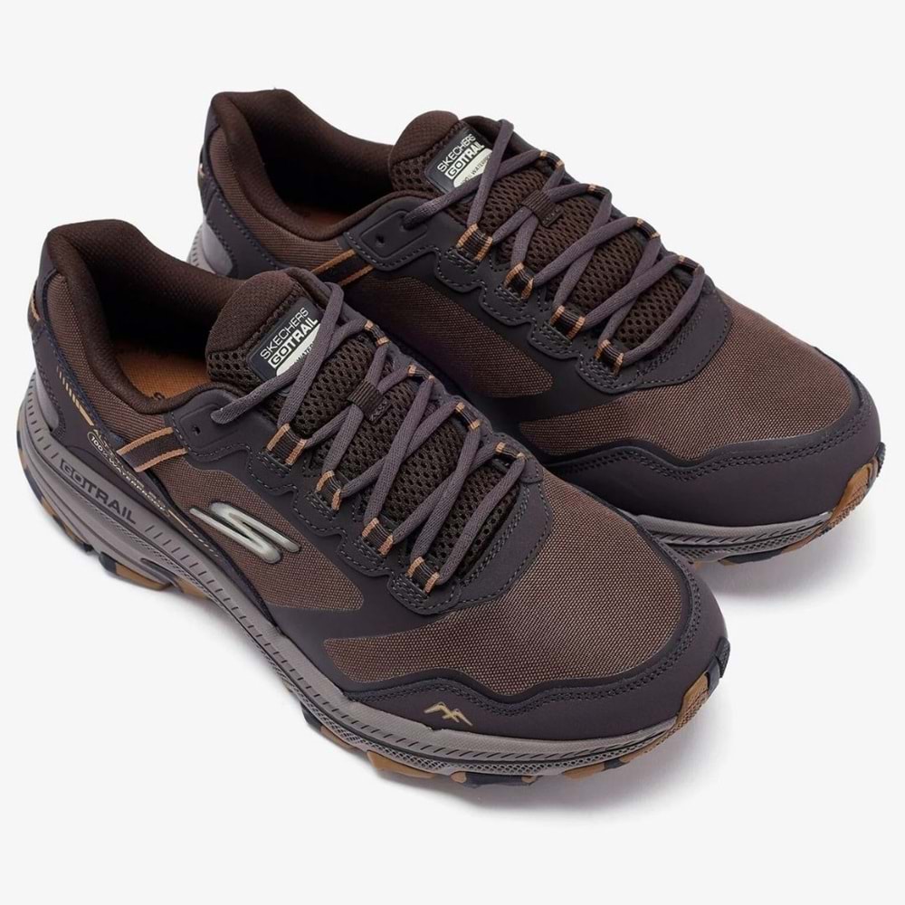 Skechers Go Run Trail Altitude 2.0 Pine Ridge 220757-BRN Waterproof Erkek Spor Ayakkabı