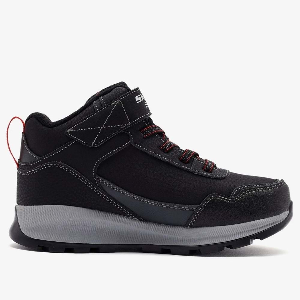 Skechers Storm Blazer - Glow Roam 406410L-BKCC Kauçuk Taban Ortopedik Işıklı Çocuk Bot