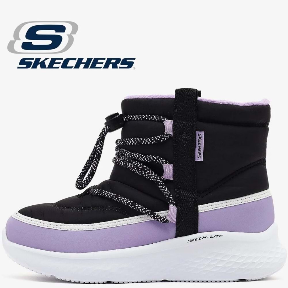 Skechers Skech-lite Pro Hyper Phase 303464L-BKLV Ortopedik Bebek Çocuk Bot