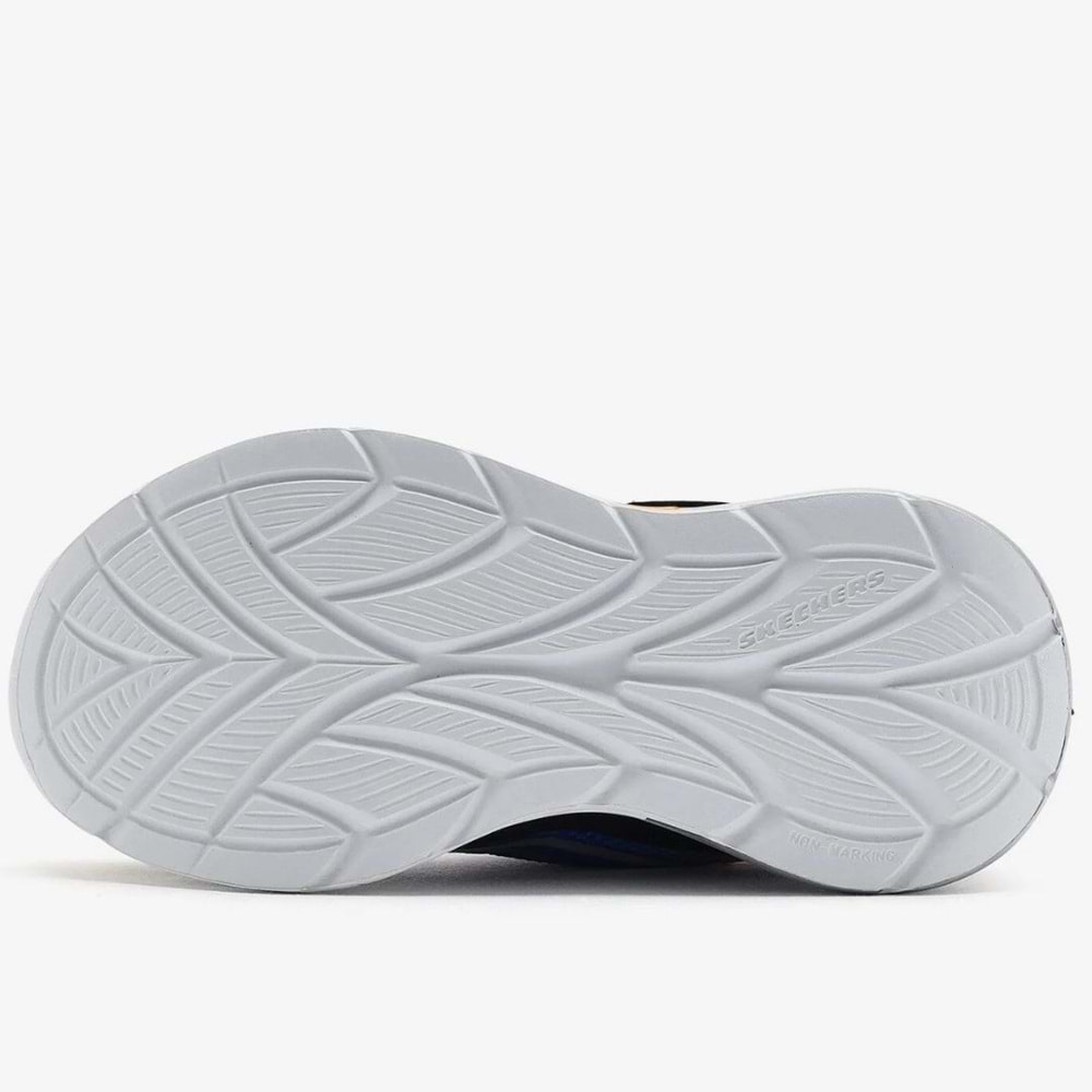 Skechers Flex Glow Ultra 400139L-BKSL Ortopedik Işıklı Çocuk Spor Ayakkabı