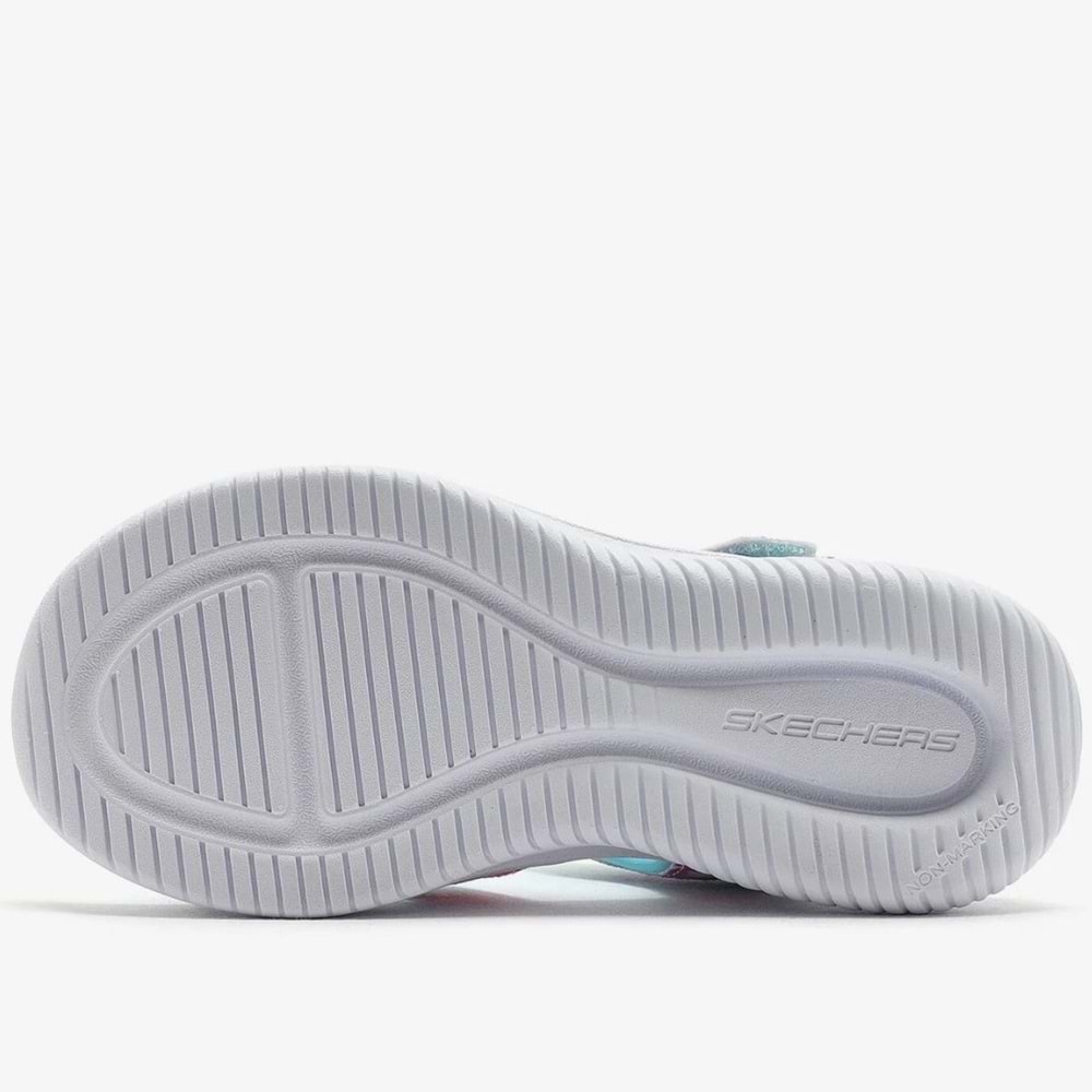 Skechers Jumpsters Sandal-Butterfly Brites 303109L-AQMT Işıklı Ortopedik Çocuk Sandalet